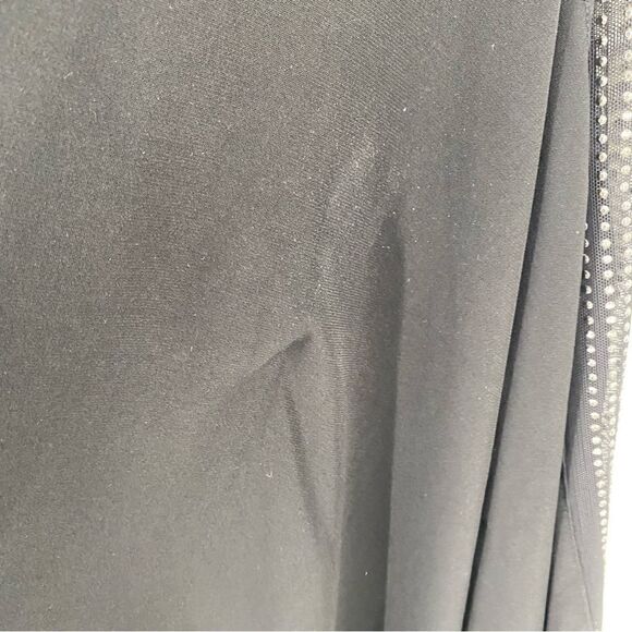 Allen B Women’s One Shoulder Mini Black Bat Sleeve Dress size XS - Picture 5 of 6